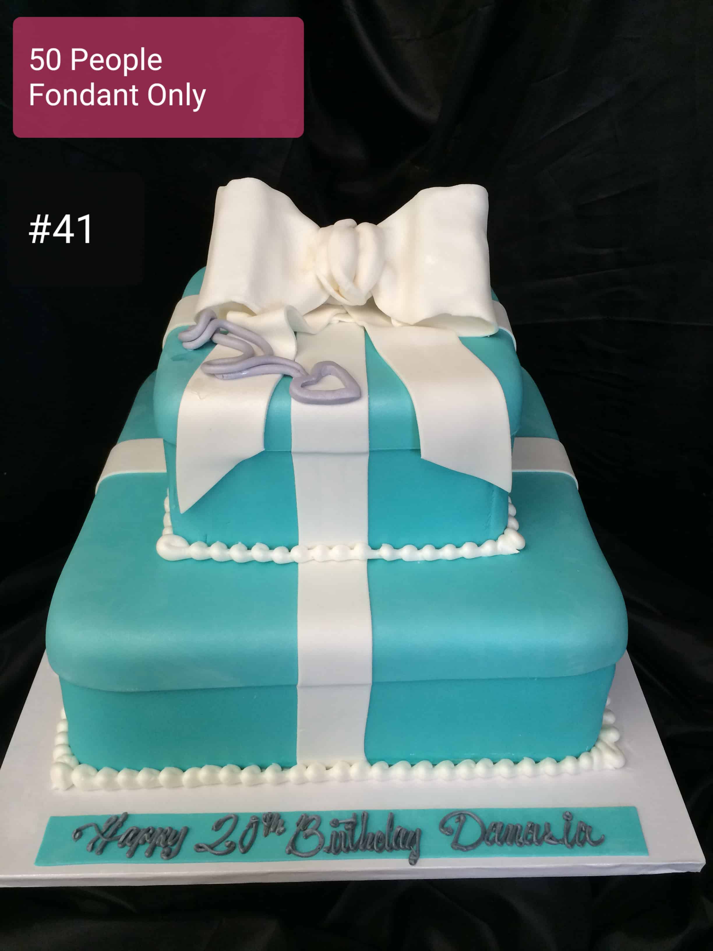 Birthday Cake 41 - Aggie's Bakery & Cake Shop